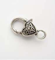 Large Tibetan Heart Clasp